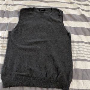 Cashmere sweater vest